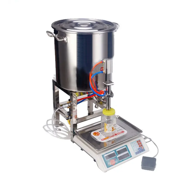 Máquina de llenado portátil de aceite esencial para salsas calientes, Mini botella de bajo coste, barato, para escritorio