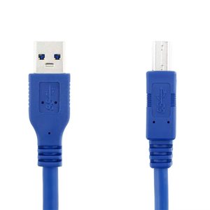 สายเคเบิลพิมพ์ลาย USB3.0กล่องใส่ฮาร์ดดิสก์ตัวผู้กับเครื่องพิมพ์พอร์ตตัวผู้สายเชื่อมต่อ USB สายถ่ายโอนข้อมูล - Product Image 4