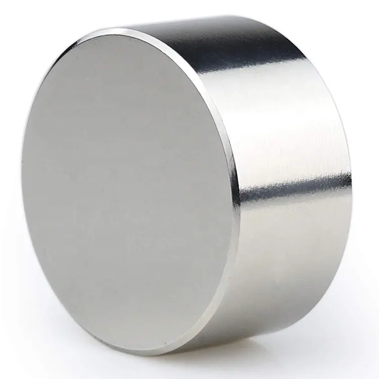 Magnet bulat super kuat magnet neodymium n52 ndfeb magnet besar kustom