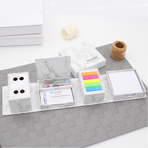 Cubo mágico promocional, juego de notas de escritorio, caja de notas adhesivas, Bloc de notas con portalápices y estuche para tarjetas, Impresión de LOGOTIPO - Product Image 2