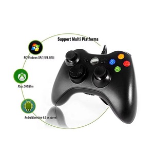 USB Wired <strong>Xbox</strong> <strong>360</strong> Gamepad Controller for PC ABS Material with Vibration Feature &amp; Switch Compatible Microsoft <strong>Xbox</strong> <strong>360</strong> Gaming - Product Image 3