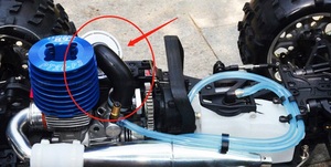 1/8 RC araba Nitro hava filtresi araçları aksesuarları kiti HSP 85747 metanol motor - Product Image 6