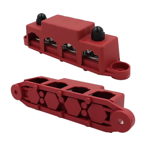 High Strength Power Distribution <strong>Busbar</strong> with Cover 3/8in Universal for Marine Power Distribution Terminal Weather Resistance - Product Image 5