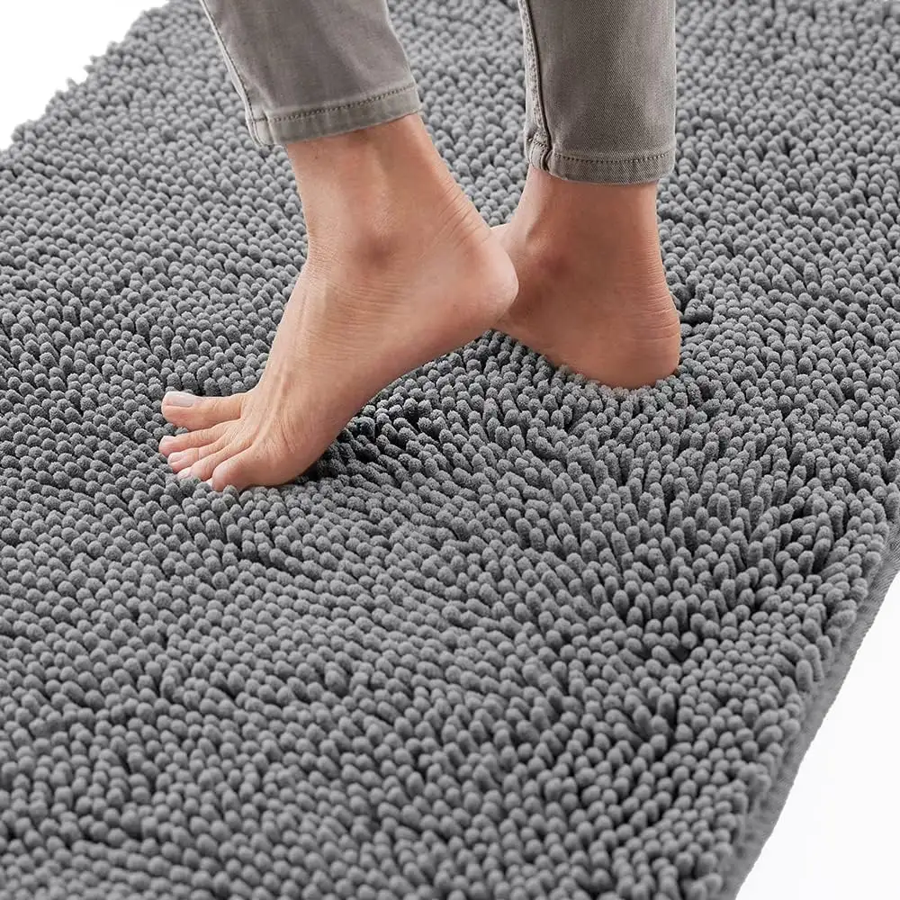 Absorbeert Watertapijt Voor Badkamer Dik En Zacht Badkamerkleed Chenille Microfiber Badmat