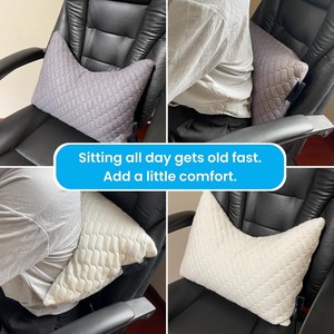 Bonne qualité Confort pour les douleurs au cou et aux épaules-Mousse mémoire déchiquetée réglable et personnalisable pour la vente. - Product Image 2