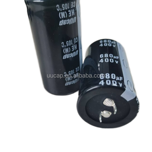 热销400V 680uF铝电解电容器高温范围105 ℃ UUcap电容器