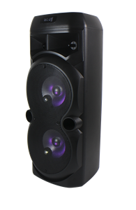 Altavoz de DJ inalámbrico activo profesional de 12 pulgadas con iluminación LED RGB de alto rendimiento para conciertos al aire libre, fiestas, ordenadores, escenarios - Product Image 2