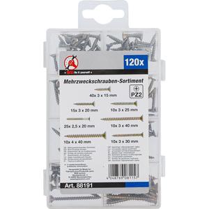 BGS kendiniz yapmak çok amaçlı vidalar çapraz yuvası PZ2 120 adet. - Product Image 3