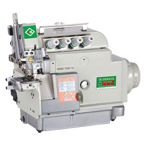 LINGRAI LR 5114D4スレッド高速ダイレクトドライブ省エネ産業用オーバーロックミシン