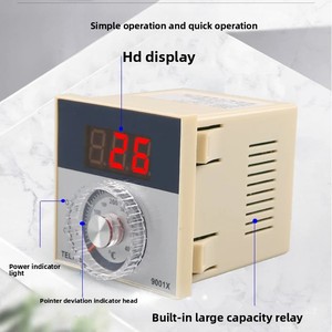 Nhiệt Độ TEL72-9001X Điều Khiển Meter Núm Analog Kỹ Thuật Số Hiển Thị Nhiệt Độ Điều Khiển Chuyển Đổi Cho Công Nghiệp Máy Sấy 220V - Product Image 5