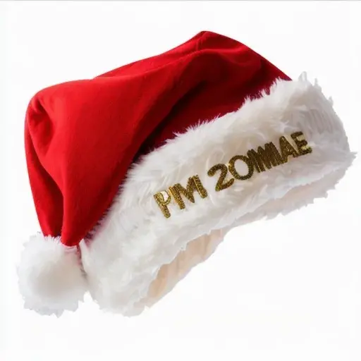 Мужской костюм Санта-Клауса с логотипом на заказ