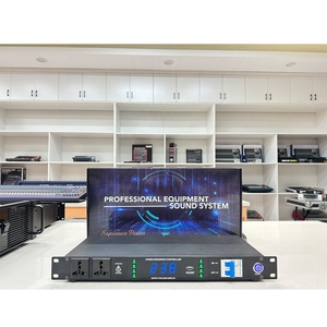 音频系统会议系统PS-99PLUS新面板黑色10路电源序列控制器 - Product Image 5