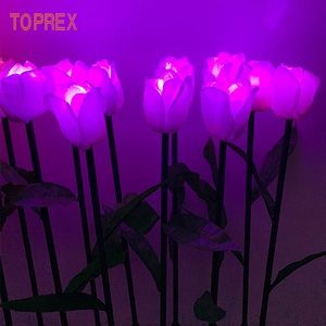 RGB <strong>DMX</strong> Artificial Rose Tulip Flower Lights <strong>with</strong> 512 <strong>DMX</strong> <strong>Controller</strong> for Outdoor Event and Project Decorative Lighting - Product Image 2