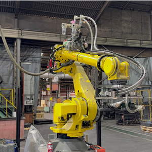 Sistema di macchine per impilare apparecchiature di controllo del braccio robotico a sei assi di aspirazione Fanuc con semplice trasportatore - Product Image 1