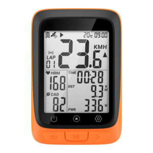 Computadora de ciclismo, medidor de velocidad de bicicleta y computadora de bicicleta impermeable con pantalla LCD retroiluminada - Product Image 2