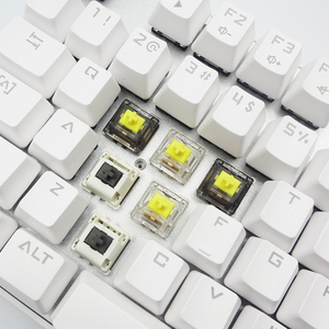 DUROCK Dokunmatik Anahtarı T1 67g alt out kuvvet yuvarlak yumru benzer Panda Anahtarı için Özel Mekanik Klavye - Product Image 6