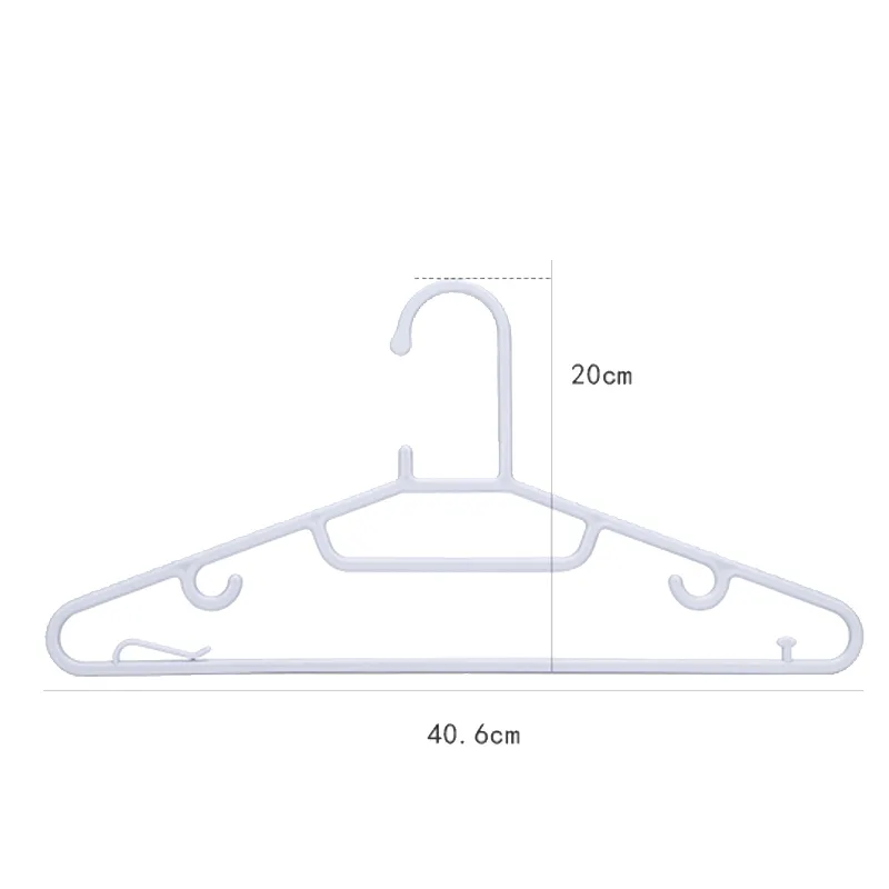 LEEKING  Amazon Hot Selling high end durable multifunctional non slip plastic clothing hanger shirt hangers