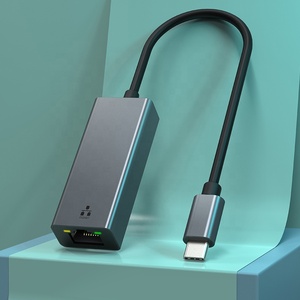 Di alta qualità di fabbrica tipo c a rj45 1000 mbps scheda di rete usbc ethernet adattatore lan tipo C a LAN Ethernet adattatore con led - Product Image 5