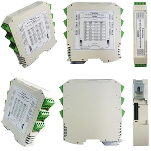 Safety Barrier Ultra-thin <strong>RS485</strong> IO <strong>Module</strong> 8DI-8DO <strong>RS485</strong> <strong>Digital</strong> NPN <strong>Input</strong> Output MODBUS RTU for Relay PLC Industrial Equipment - Product Image 1
