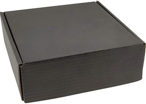 Custom Recycled Small Black Shipping Boxes for Small Business Cardboard Corrugated Mailer Boxes for Shipping Packaging Craft <strong>Gif</strong> - Product Image 2
