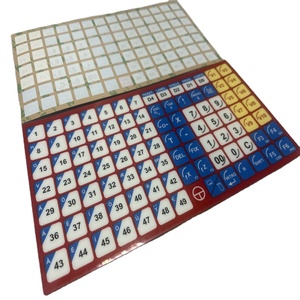 Teclados y teclados adhesivos texturizados impresos personalizados Membrana táctil Panel de control táctil Superposición gráfica con teclado numérico - Product Image 1