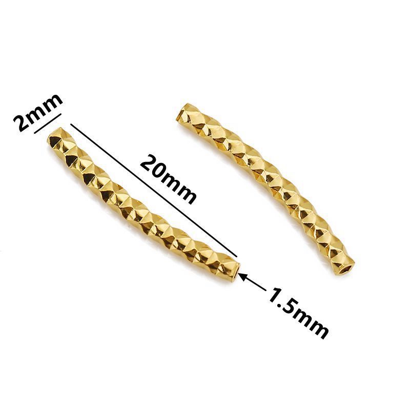 Gold 2x20mm
