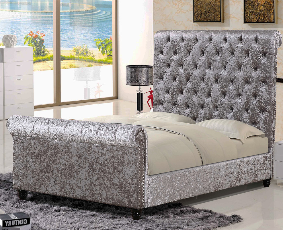 Huizhou single bed frame latest leather bed designs modern  BEDS