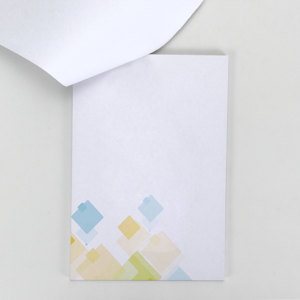 Bloc de notas de oficina de negocios personalizado con tamaño de estilo de logotipo hecho de papel offset Función de hojas sueltas - Product Image 4