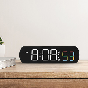 Vendita calda di plastica Timer da tavolo sveglia data temperatura salto secondi Display LED orologi digitali per ufficio - Product Image 4