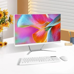 Venta caliente más barato Monoblock IPS pantalla Industrial Panel PC I3 I5 I7 procesador todo en una computadora de escritorio - Product Image 1