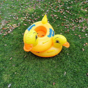 Venta caliente anillos de natación de verano inflable bebé pato <span class=keywords><strong>Quacker</strong></span> flotador - Product Image 5