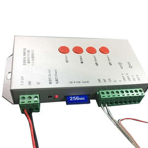 T-1000S K-1000C RGB direccionable programable Color Controlador Led matriz de Pixel Digital tarjeta SD DMX controlador LED - Product Image 4