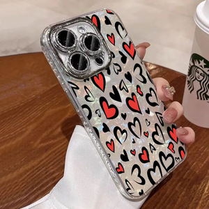 Trendy Quicksand <strong>Shell</strong> Pattern Phone Case For Iphone16 16pm 16plus 15 15pm 15pro 15plus 14pm 14pro 14/13/12/11 X/xr <strong>Shell</strong> - Product Image 4