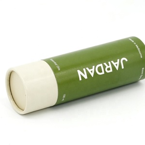 生态迷你圆形容器盒创意工艺纸芯100% 回收礼品定制印刷纸板纸管运输 - Product Image 2