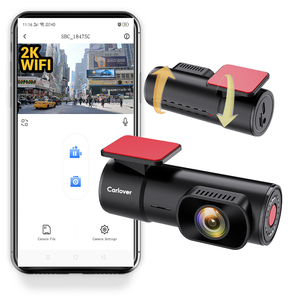 单个2k行车记录仪循环记录无线WiFi行车记录仪前部，带应用G传感器24h停车模式行车记录仪 - Product Image 1