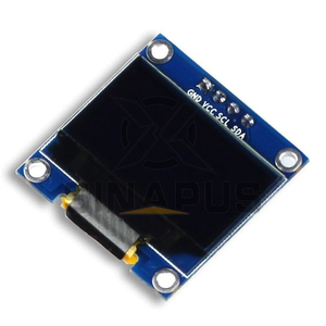 0.96 Inch Self-Luminous OLED Display 128x64 I2C SSD1306 Module for <strong>Arduino</strong>/Raspberry Pi <strong>Projects</strong> Yellow Blue Color