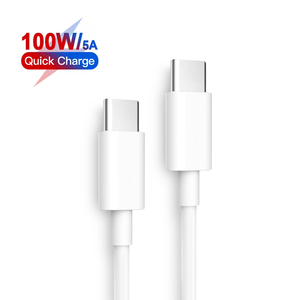 5A USB <strong>C</strong> to <strong>C</strong> Cable 100W E-Mark Chip Pd Fast Charging Sync Cable for macbook Tablet Laptop - Product Image 1
