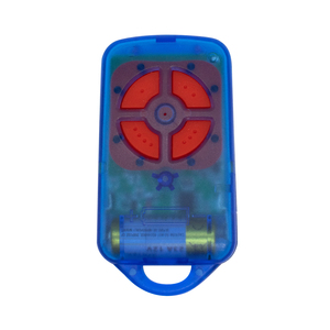 ATA PTX4车库遥控器，用于更换ATA PTX-4 Secura代码433.92mhz车库门开启器蓝色 - Product Image 1