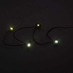 Bánh xe lông mày vòm khung gầm đèn 4 đèn LED ánh sáng <span class=keywords><strong>Kit</strong></span> cho trx4 trx6 1/10 RC xe phụ tùng - Product Image 6