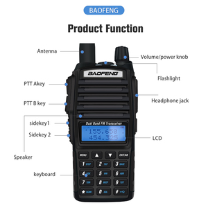 Baofeng UV-82 High Power <strong>DMR</strong> Ran Walkie Talkie 8KM Dual PTT UHF &amp; VHF Ham Radios English Digital Mobile Radio Handheld - Product Image 3