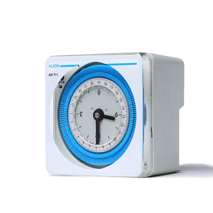 AH711 230VAC 50Hz Mechanische Programmierbare 10 <span class=keywords><strong>min</strong></span> Mindest Einstellung Einheit Din-schiene Mechanische Programmierbarer <span class=keywords><strong>Timer</strong></span>, 24 stunde <span class=keywords><strong>Timer</strong></span>