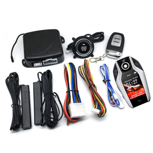 PKE-Alarma de entrada sin llave para coche, dispositivo de arranque remoto con llave LCD inteligente - Product Image 1