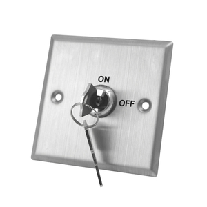 Stainless Steel DPDT <strong>Emergency</strong> Release Metal <strong>Push</strong> <strong>Button</strong> Key Switch for Access Control <strong>System</strong> Door Lock /gate and Door Operator - Product Image 2