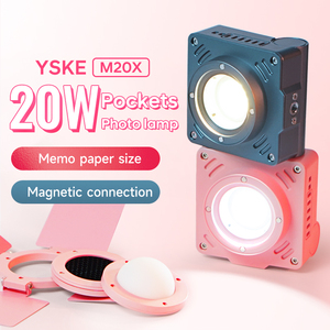 סייק נייד 20w הוביל את התאורה מצלמה Bicolor עבור הקלטת וידאו צילום חיצוני סטודיו צילום אור צילום סטודיו אור צילום