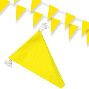 Venta al por mayor logotipo personalizado impresión Club fútbol techo decoración tela banderín cuerda forma banderín PVC bandera - Product Image 2