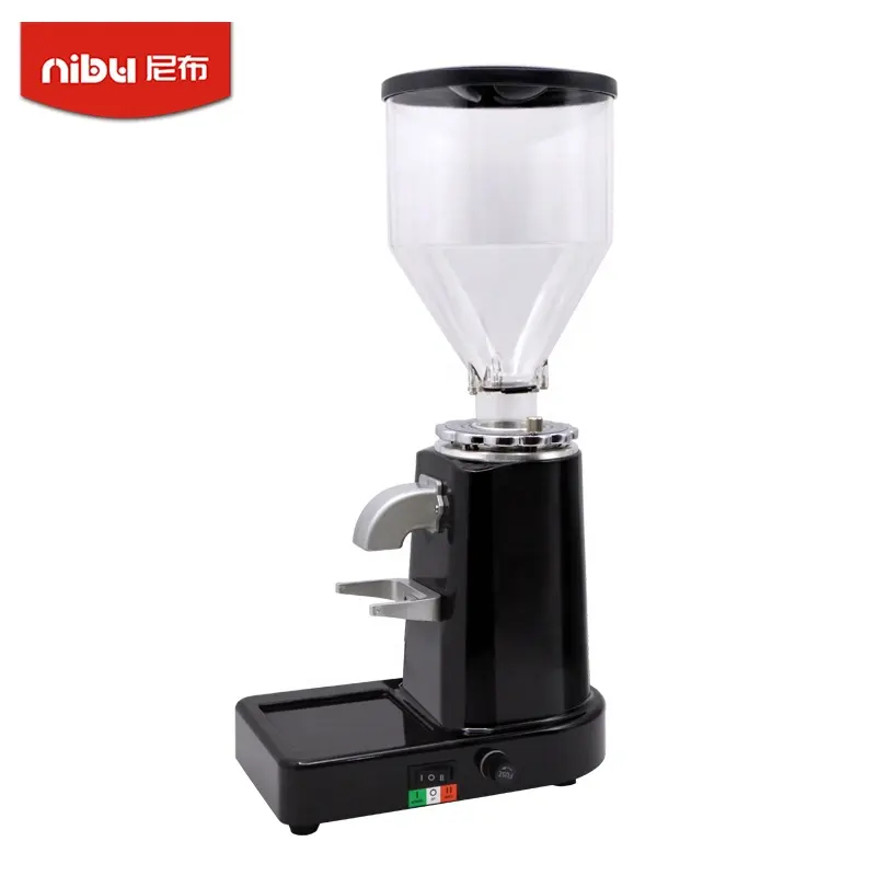 NIBU Profissional Elétrica Moedores De Café Home Office Use Espresso Moedor Máquina De Feijão De Café Moedor