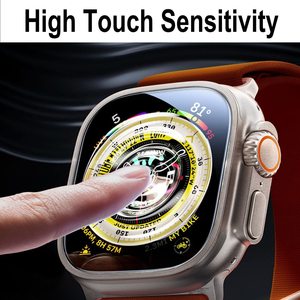 Apple iwatch8 için TPU HD şeffaf Anti-Scratch apple sertleştirilmiş cam izle aksesuarları 2024 yeni ekran koruyucu - Product Image 5