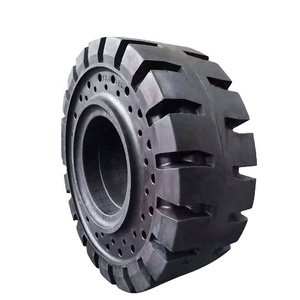 Geelanter 23.5-25ソリッドタイヤとホイールローダー用リム強化耐久性とフラットプルーフ特性 - Product Image 1