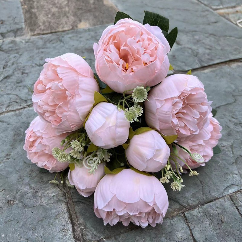 Pivoine à 9 têtes