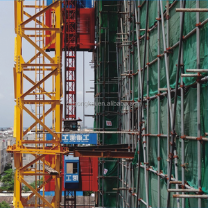 具有紧凑型结构的建筑材料升降机，具有CE和EAC证书的建筑提升机 - Product Image 2